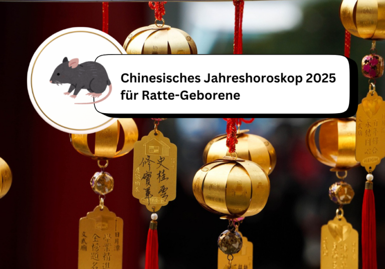 Chinesisches Jahreshoroskop 2025 für Ratte