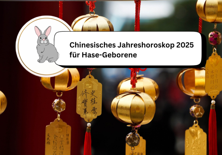 Chinesisches Jahreshoroskop 2025 für Hase