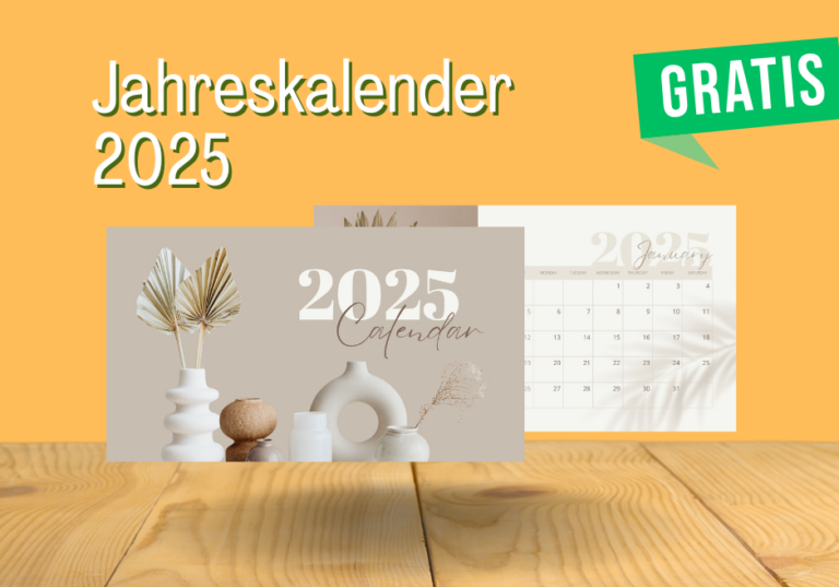 Jahreskalender 2025 kostenlos