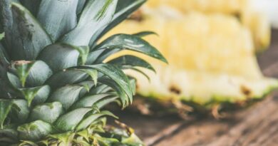 Ananas abends essen